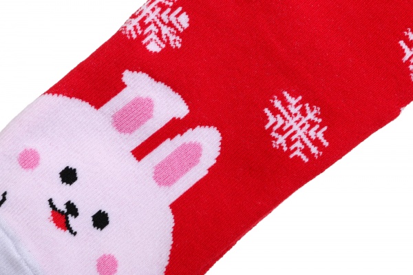 Носки женские Luna Заяц р. 23-25 красный 