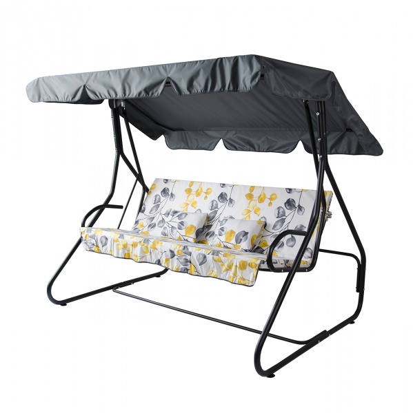 Качели с навесом Vitan Релакс Листья акварель 1710x2100x1470 мм 