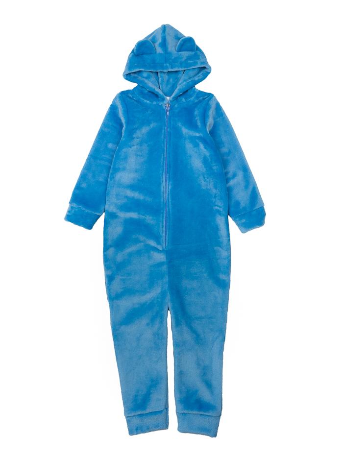 Кигуруми-пижама для мальчиковдля девочекунисекс Маленькие люди р.110-116 голубой 0191