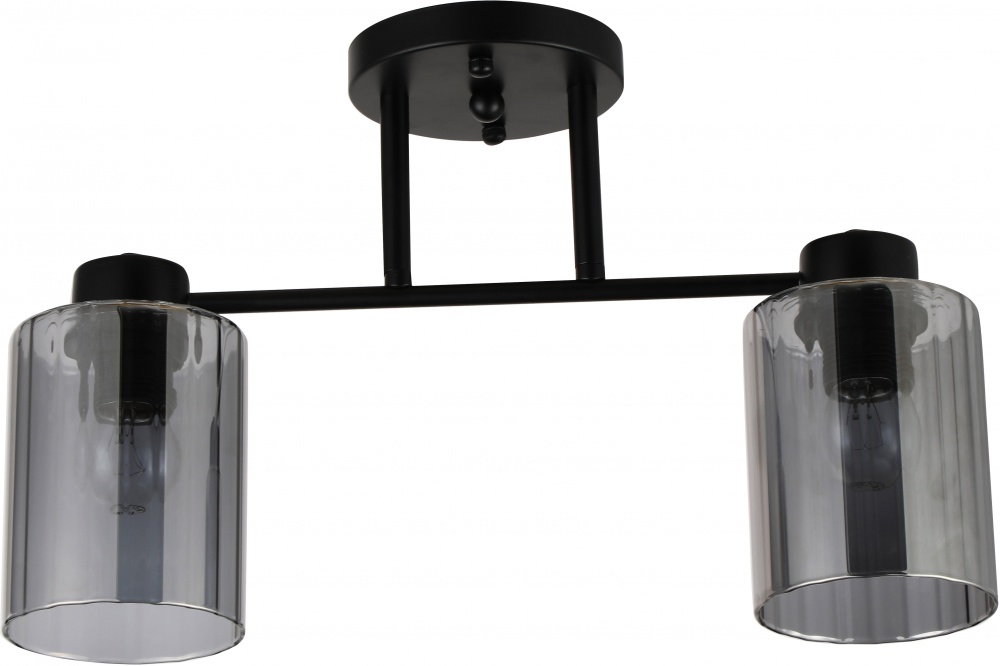 Люстра потолочная Sensio Lilit 2x40 Вт E27 черный ALG-07338/2