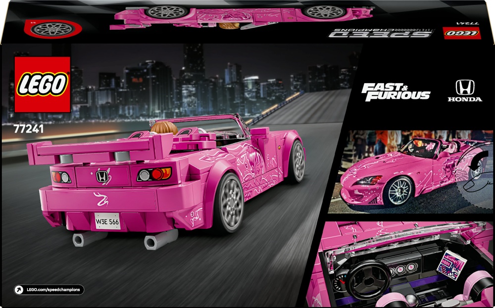 Конструктор LEGO Speed Champions «Двойной форсаж» Honda S2000 77241