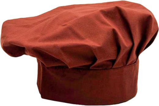 Шапка повара Lux-Form Р0711 Безе р. универсальный коричневый