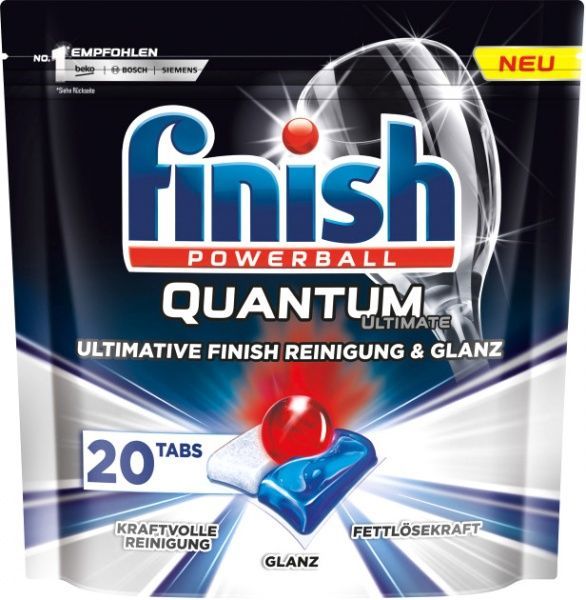 Таблетки для ПММ Finish Quantum Ultimate 20 шт.