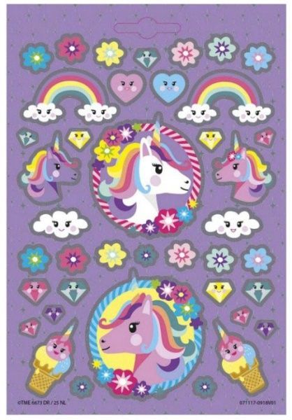 Набор для творчества Totum Единорог 400 стикеров 71117