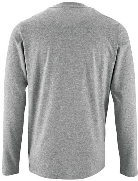 Футболка Sol's Imperial LSL Men р. XL сірий меланж