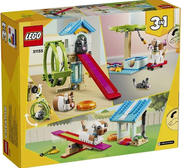Конструктор LEGO Creator Колесо для хомʼяків 31155