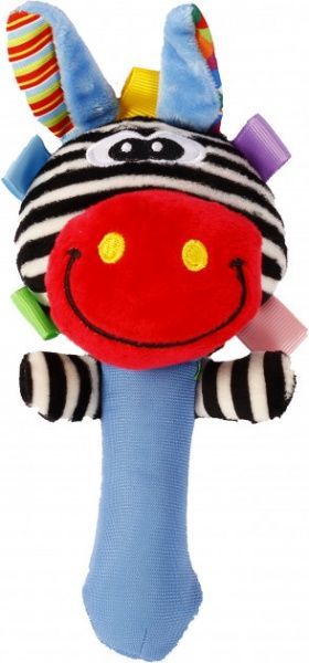Іграшка-брязкальце Lindo Зебра F 1003