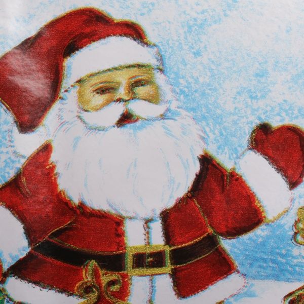 Скатерть Новогодняя Стандарт 140x200 см красный с рисунком 