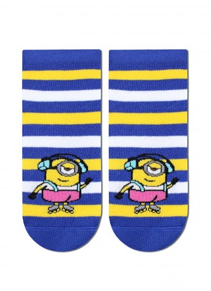Носки детские Брестские 3095 Minions (укороченные) 708 р.19-20 синий 