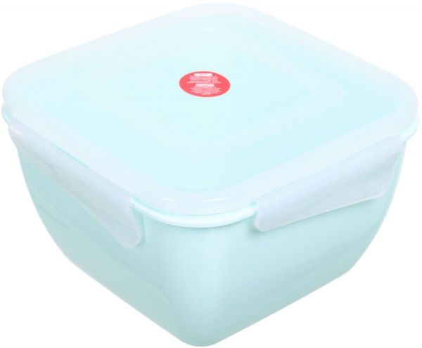 Контейнер Фієста 1.5 л квадратний салатовий Алеана