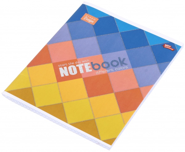 Зошит шкільний з глітером 96 аркушів у клітинку в асортименті Мрії збуваються