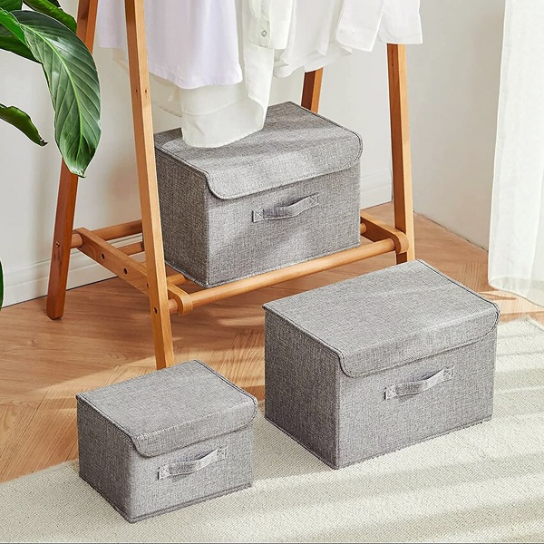 Ящик для хранения MVM TH-07 M GRAY 250x380x250 мм