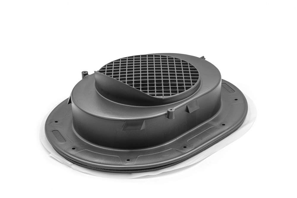 Аератор точковий EliteVent графітовий для змонтованої бітумної та фальцевої покрівлі