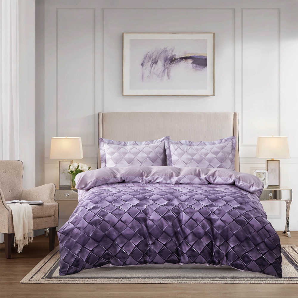 Комплект постельного белья Grenada 2 фиолетовый La Nuit