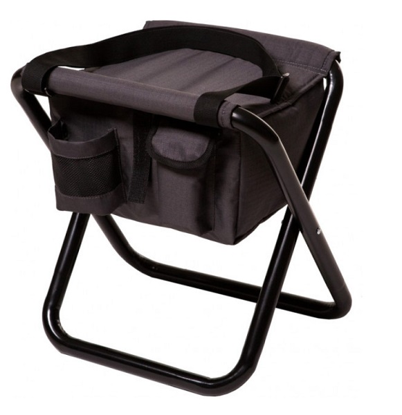 Стул раскладной Vitan Кенгуру серый меланж 42x34x42 см камуфляж 2110119