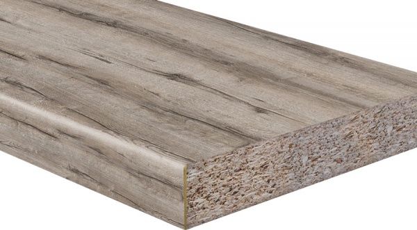 Столешница LuxeForm L144 Дуб Кристер 3050x600x28 мм