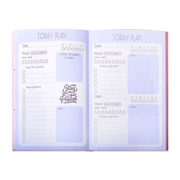 Блокнот-мотиватор Save the date серии You GO girl 14х21 см 151577 YES