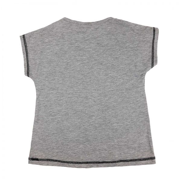 Футболка для дівчинки AKKU з зіркою р.134 сірий 9028 