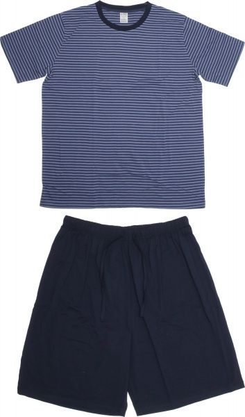 Костюм домашний мужской La Nuit Basic Stripe р. L синий 