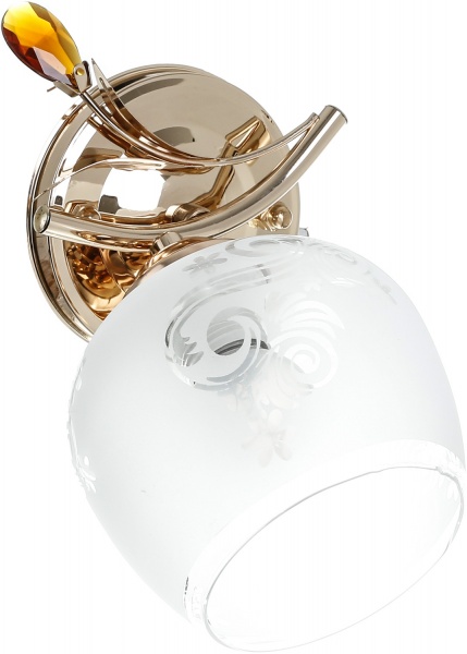 Светильник настенный Focus Light 1x60 Вт E27 золото N2504-1 