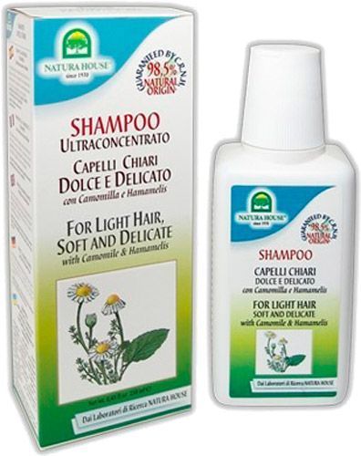 Шампунь Natura House с ромашкой и гаммамелисом 250 мл