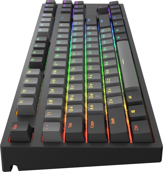 Клавіатура ігрова Dark Project One KD87A PBT Gateron Mechanical Yellow (DPO-KD-87A-004100-GYL) 