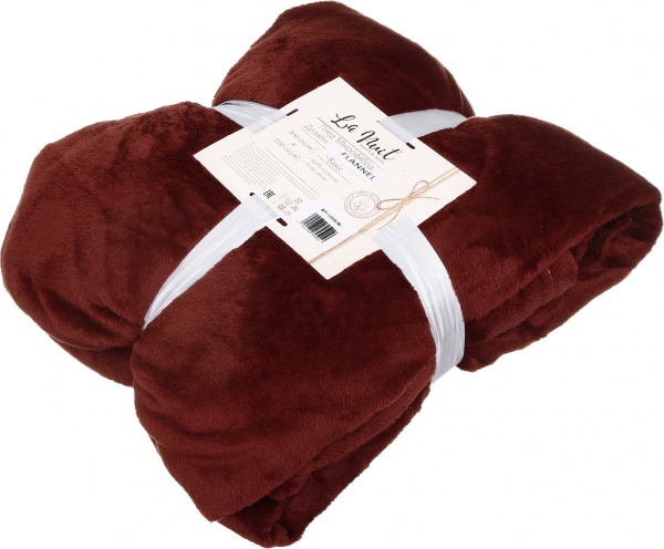 Плед из микрофибры Frannel 220x200 см в ассортименте La Nuit 