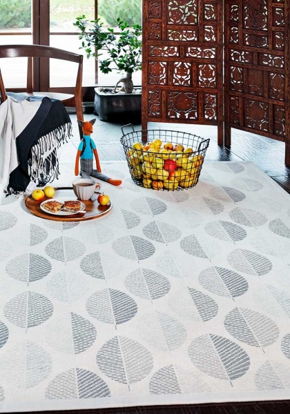 Килим Narma PARNA white 140x200 см двосторонній 