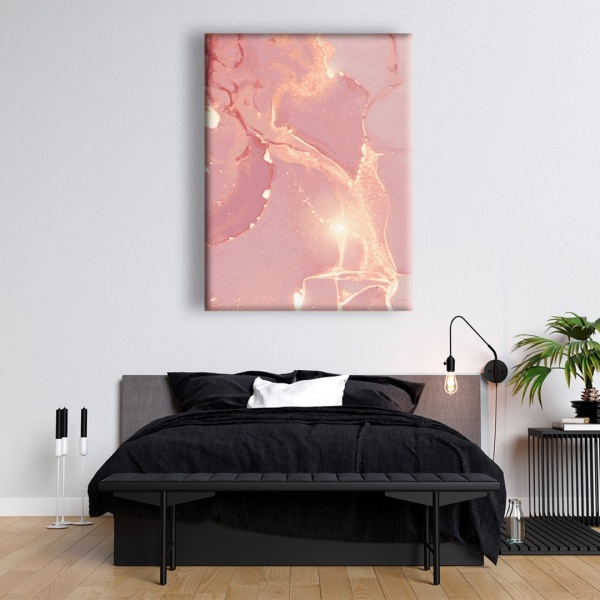 Постер Розовый металлик №1 45x60 см Brushme FNK0113501 