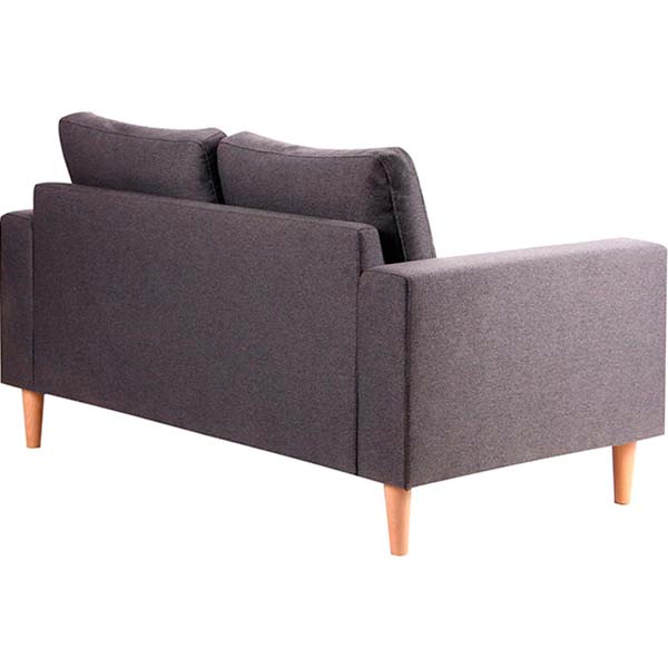 Диван прямий AMF Art Metal Furniture Monet 2-містний нерозкладний сірий 1400x780x790 мм