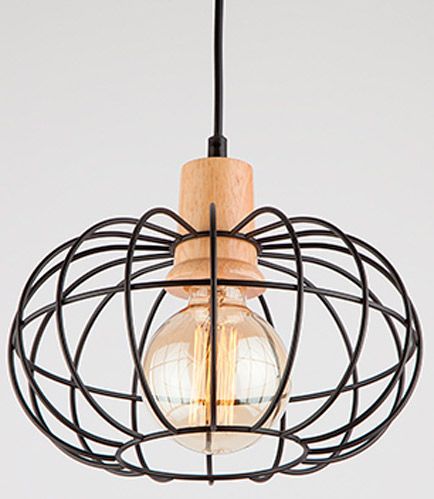 Підвіс Strotskis Carlos 1x40 Вт E14 дерево світле 50076/1 