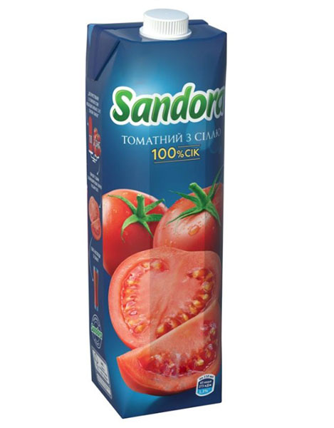 Сок Sandora Томатный 0,95л (4823063105965) 