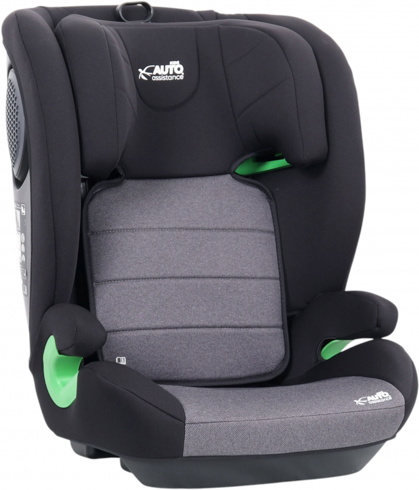 Автокресло Auto Assistance AA17-B черно-серый