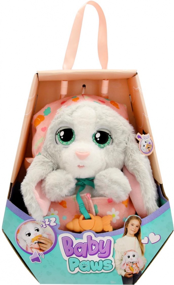 Игрушка интерактивная Baby Paws Зайчонок 927124IM