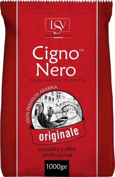 Кофе в зернах Cigno Nero Originale 1000 г 4820154091220 