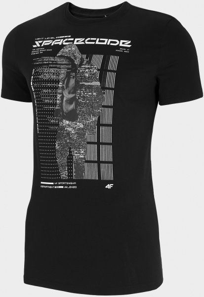 Футболка 4F D4Z20-TSM204-20S L черный