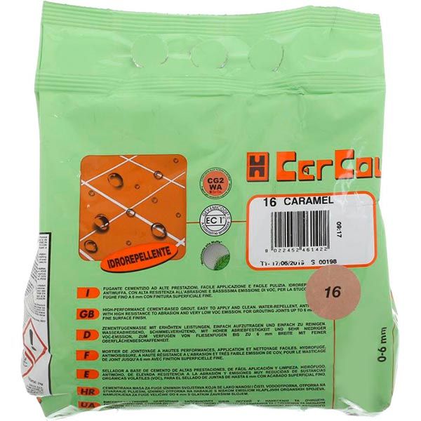 Фуга Cercol F.15 Setastuc 16 2 кг карамель 