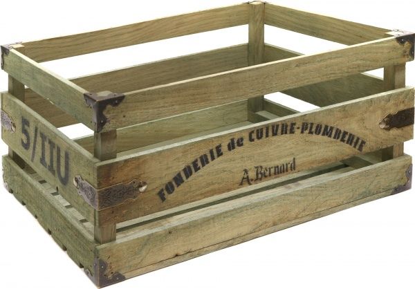 Ящик дерев'яний VB1 вінтажний 200x450x300 мм