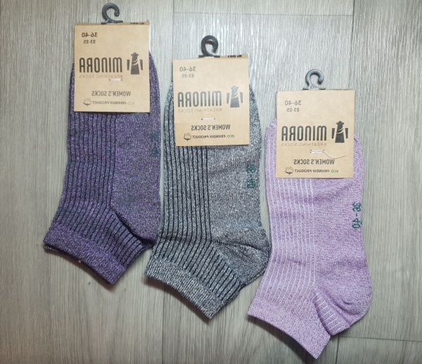 Носки женские MINORA 4780046993721 350 р.36-40 в ассортименте