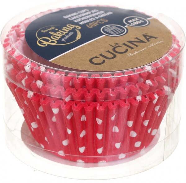 Формочки для кексов 5x3,5 см 60 шт. в ассортименте