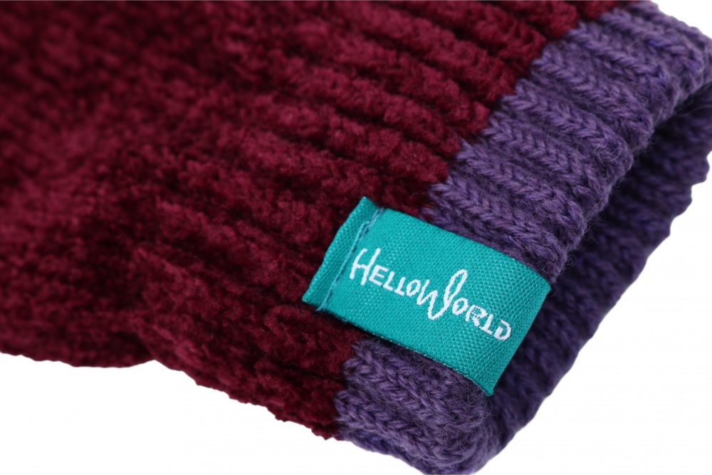 Рукавиці HW для хлопчиків р.14-16 коричневий