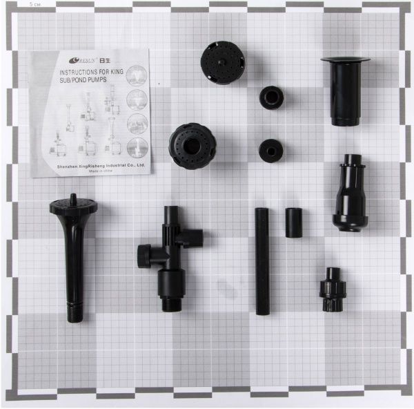 Помпа King-4F фонтанна з насадками 4800 л/год 4,5 м