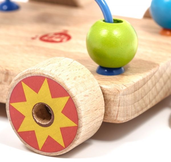 Лабиринт-каталка Lucy&Leo с бусинками