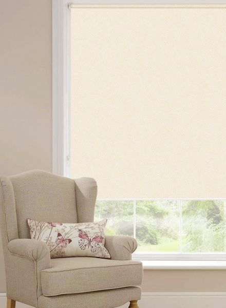 Ролета мини РОЛЛОТЕКС с фиксацией на струне Pearl 61x150 см шампань 