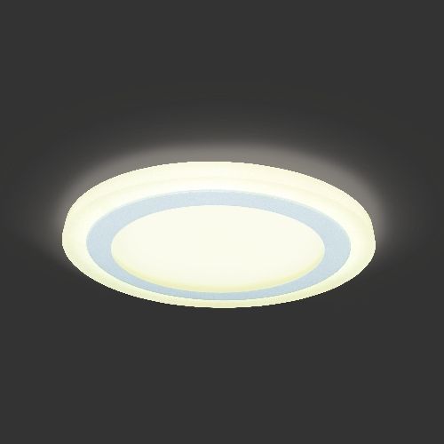 Светильник точечный Gauss Backlight BL118 12 Вт 3000 К белый 