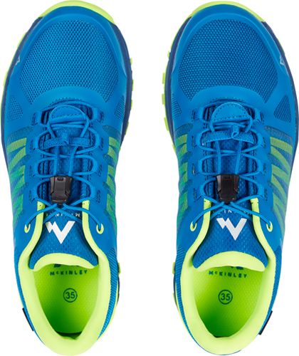 Кроссовки McKinley Kansas II AQB JR 414888-903633 р.EUR 35 сине-салатовый