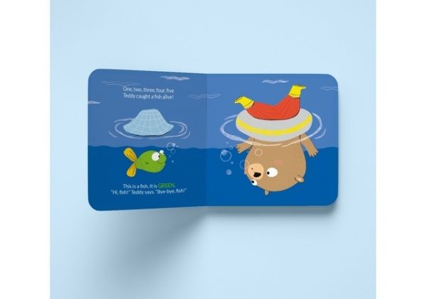 Книга Олена Жупанова «Teddy Loves Fishing» 978-617-7781-07-2