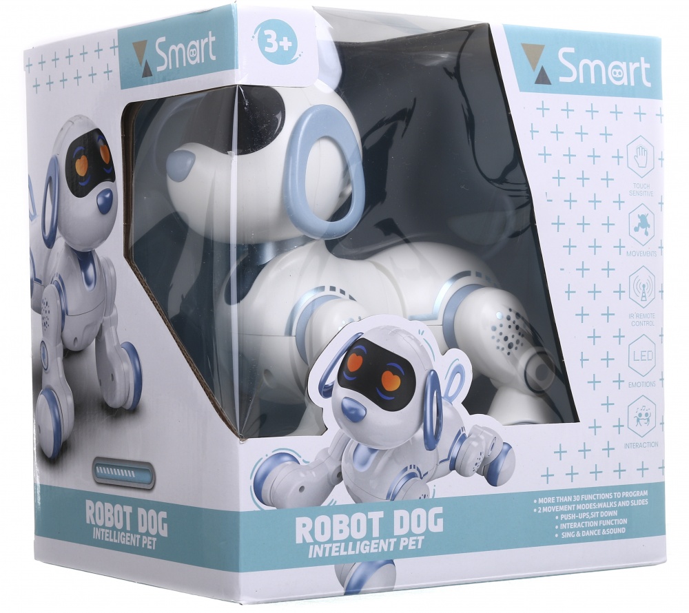 Інтерактивний робот Amwell Smart Dog 20x18x21.5 см з пультом 6601