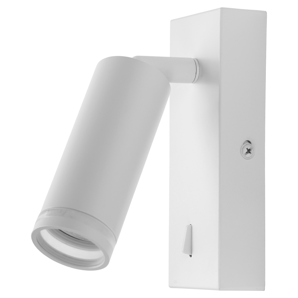 Бра ARDERO ML511-S поворотный под лампу MR11 с выключателем G5.3 белый 80386