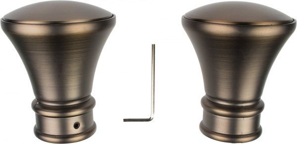 Наконечник Konus Gardinia Windsor набірний d25 мм бронзовий 